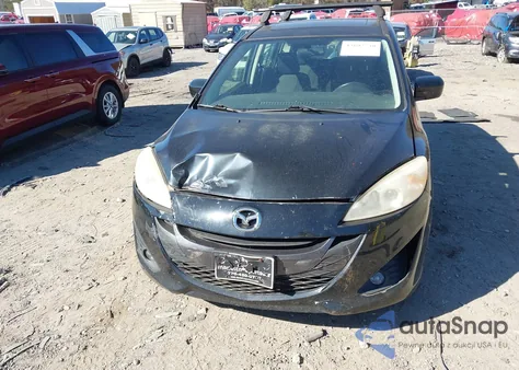 2012 Mazda Mazda5 Touring из США, поврежденный, VIN JM1CW2CL2C0127978